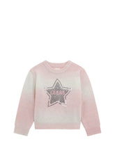 GUESS 1 USCITA Guess Ls Sweater Felpa Bambina Rosa/bianco - Multicolore ROSA/BIANCO